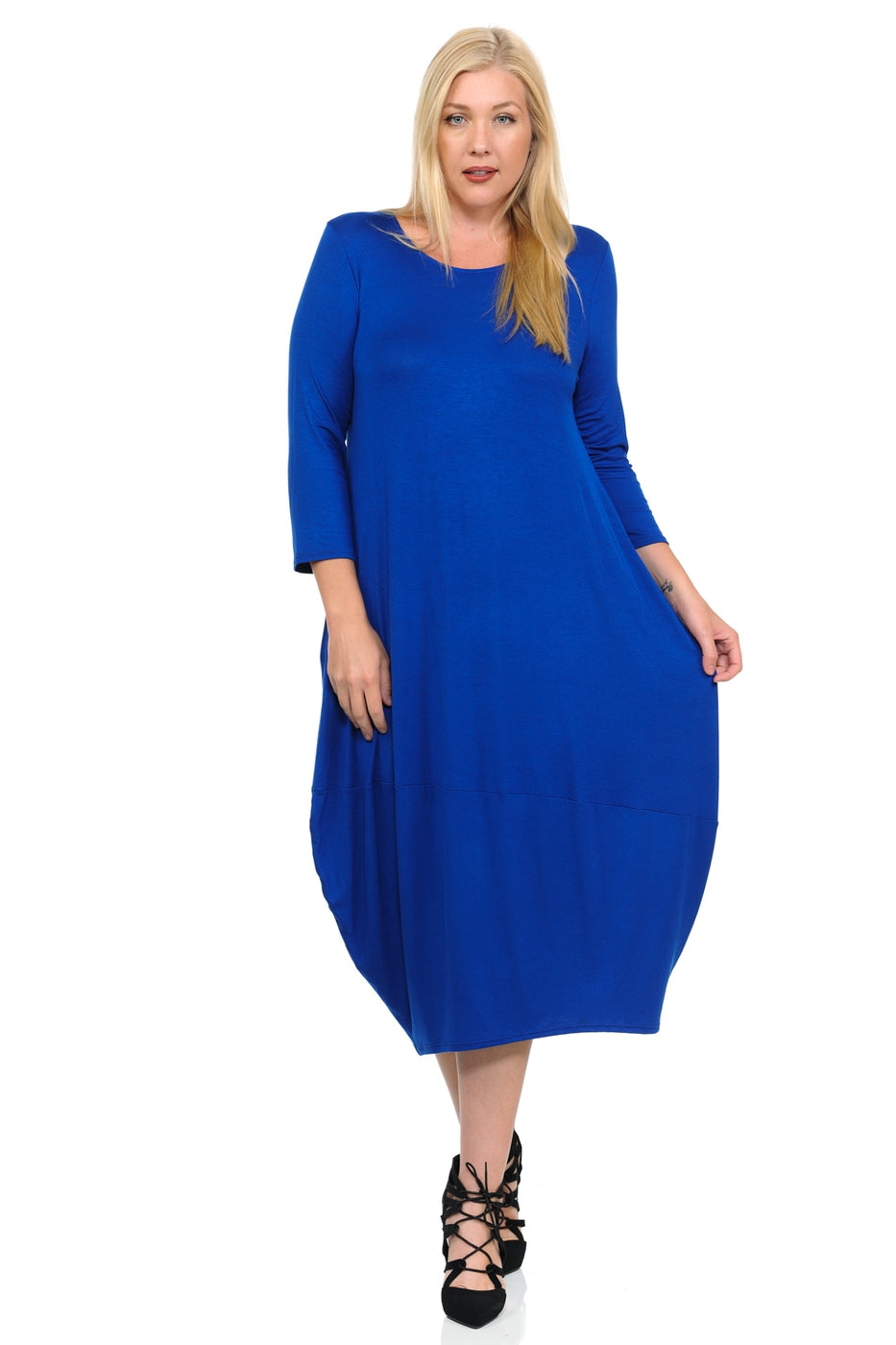 Cocoon Midi Dress Plus